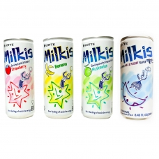 Lotte Milkis Carbonated Drink (Fruit & Milk Flavor ) 6pc/pk