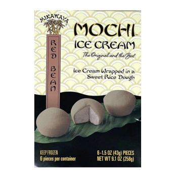 Mikawaya Mochi Ice Cream Red Bean Flavor 258G