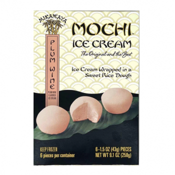 Mikawaya Mochi Ice Cream Plum Wine Flavor 258G