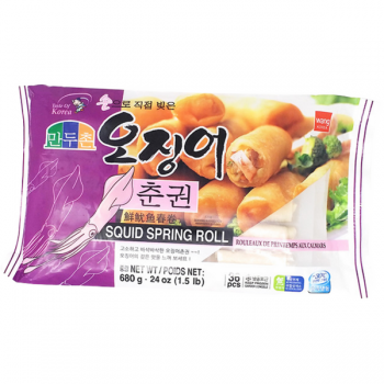 Wang Squid Spring Roll 36pc
