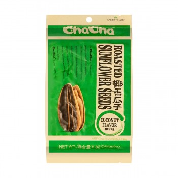 Chacha Roasted Sunflower Seeds Coconut Flavor 1 Packet 250g.