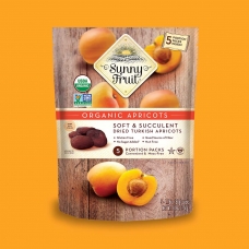 Sunny Fruit Organic Apricots 8.8oz 5pc