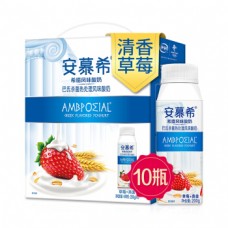 AMX  Greek Yogurt Strawberry Flavor 10pc/Box