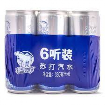 BBY Soda Water Original 6cans