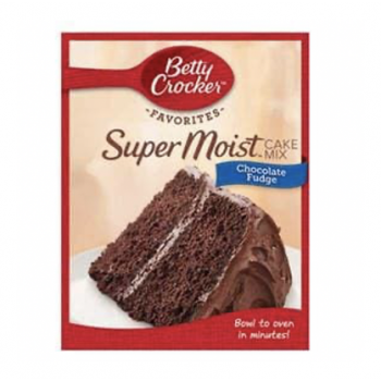 Betty Crockers Super Moist Cake Chocolate Fudge 432G