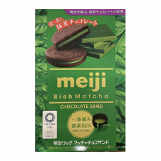 Meiji Rich Matcha Chocolate Baked Cookie 32G