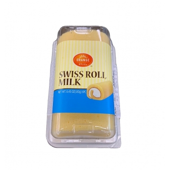 Orange Swiss Roll Vanilla Cream Filled 183g 