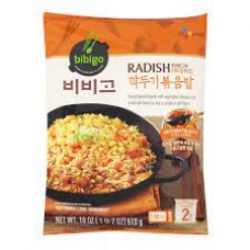 Bibigo Korean Frozen Instant Fried Rice Pickled Carrots and Vegetables 18oz