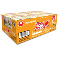 Nong Shim Bowl Noodle Soup Spicy Chicken  12cup/box