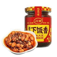 CHUAN NAN Chili Oil Peanut Soybeans 200g