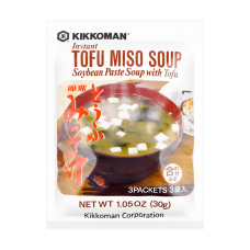 Kikkoman Instant Tofu Miso Soup Soybean Paste with Tofu 0.63oz