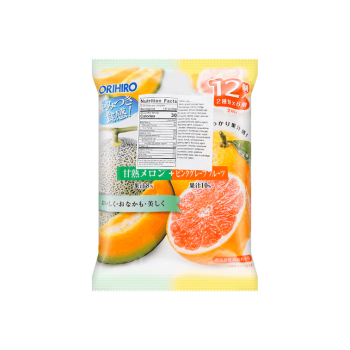ORIHIRO Jelly Melon + Grapefruit h Flavor 20g*12pcs