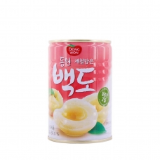 DONGWON Canned White Peach 14.1oz 