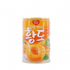 DONGWON Canned Yellow Peach 14.1oz 