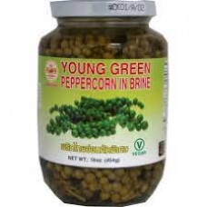 Golden Koi's Young Green Peppercorn in Brine 16oz
