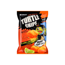 Orion Turtle Flamin Lime Flavor Chips 160g