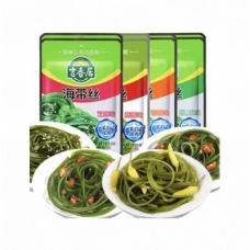 3pc Ji Xiang Ju Hot Pickled Seaweed Strips 80g
