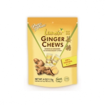 Pop Ginger Chews Lemon