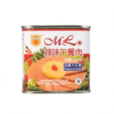 Meilin Canned Spicy Luncheon Meat 340g