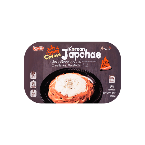 Shirakiku Korean Japcha Glass Noodles With Spicy Chess Vegetables 210g