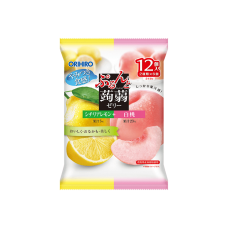 ORIHIRO Jelly Lemon + Peach Flavor 20g*12pcs