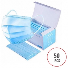 Disposable Protective Face Mask 2box （50pcs/box)