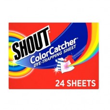 Shout Color Catcher Dry Trapping Sheet 24ct
