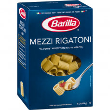 Barilla Mezzi Rigatoni 1lb