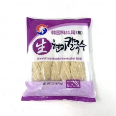 Show Brand Korean Fresh Ramen Brown Rice Noodle Thick Noodle Purple Bag 1kg