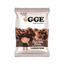 GGE Baiked Rice Snack Chocolate Flavor 1 Packet 1.58oz.