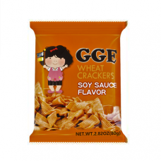 GGE Wheat Crackers Soy Sauce Flavor 1 Packet 2.82oz.